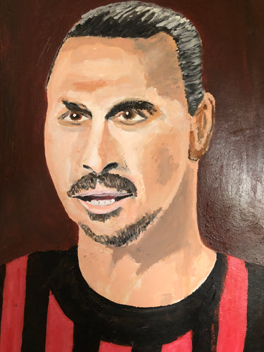 Portrait of  Zlatan Ibrahimović