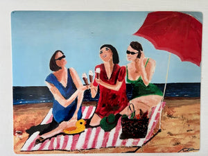 Glass på stranden (Icecream in front of the sea)