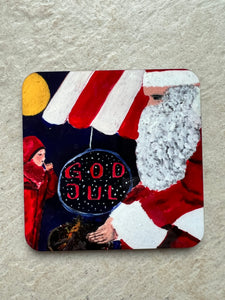Coaster "God Jul" (Merry Christmas)