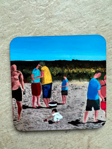 Coaster "Uppbrott från stranden (Break from the beach)"