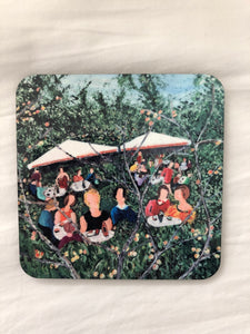 Coaster "Trädgårdscafé (Garden cafe)"