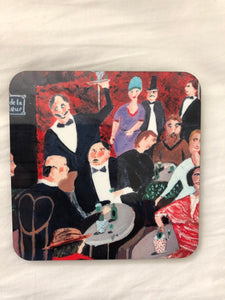 Coaster "Café de la couleur"