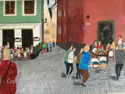 Stortorget mot Kåkbrinken