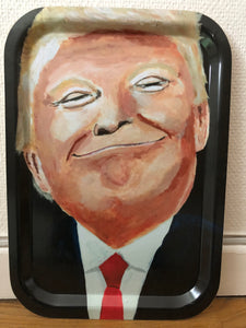 Tray "Portrait of Donald Trump"