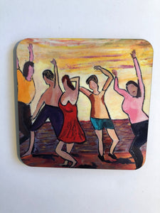 Coaster "Dans på stranden (Dance on the beach)"
