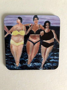 Coaster "Kvinnor vid havet (Women by the sea)"
