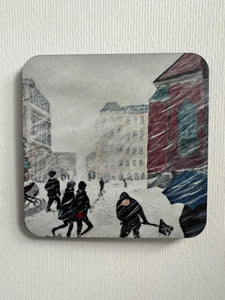 Coaster "Snöyra (Snow dizzy)"