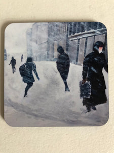 Coaster "Nybrogatan i snöoväder"