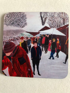 Coaster "Julmarknad vid Enskedeparken"